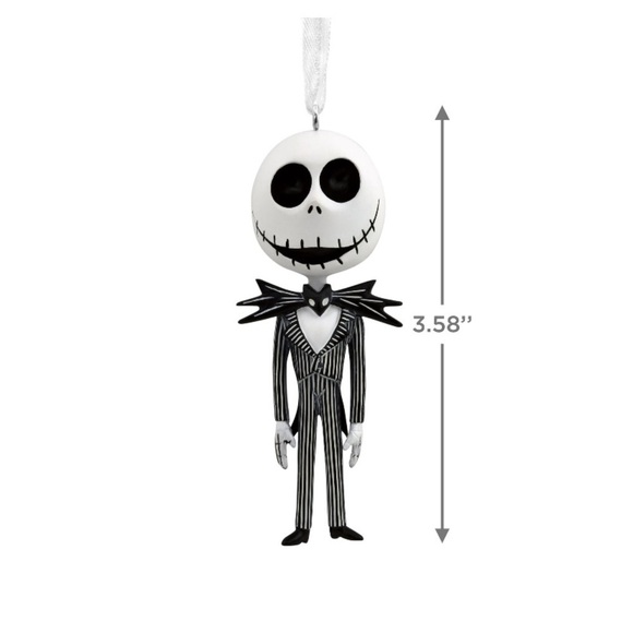 Hallmark Disney Nightmare Before Christmas Jack Skellington Ornament Lot of 2. - Picture 3 of 4